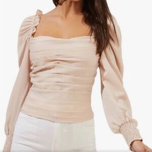 NWT Astr the Label Blush Pink Top - Sz Med